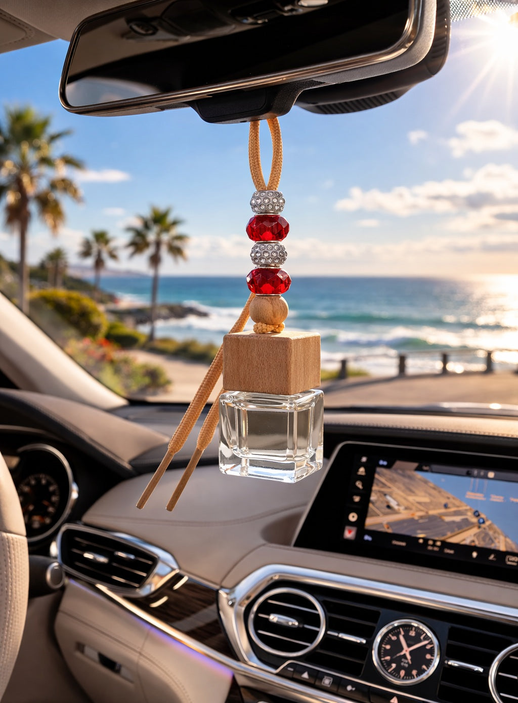 Rubi Red Stone Car Diffuser