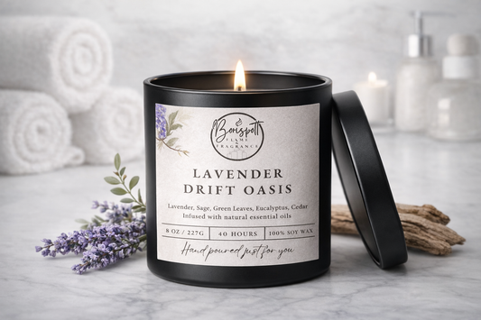 Lavender Driftwood Oasis