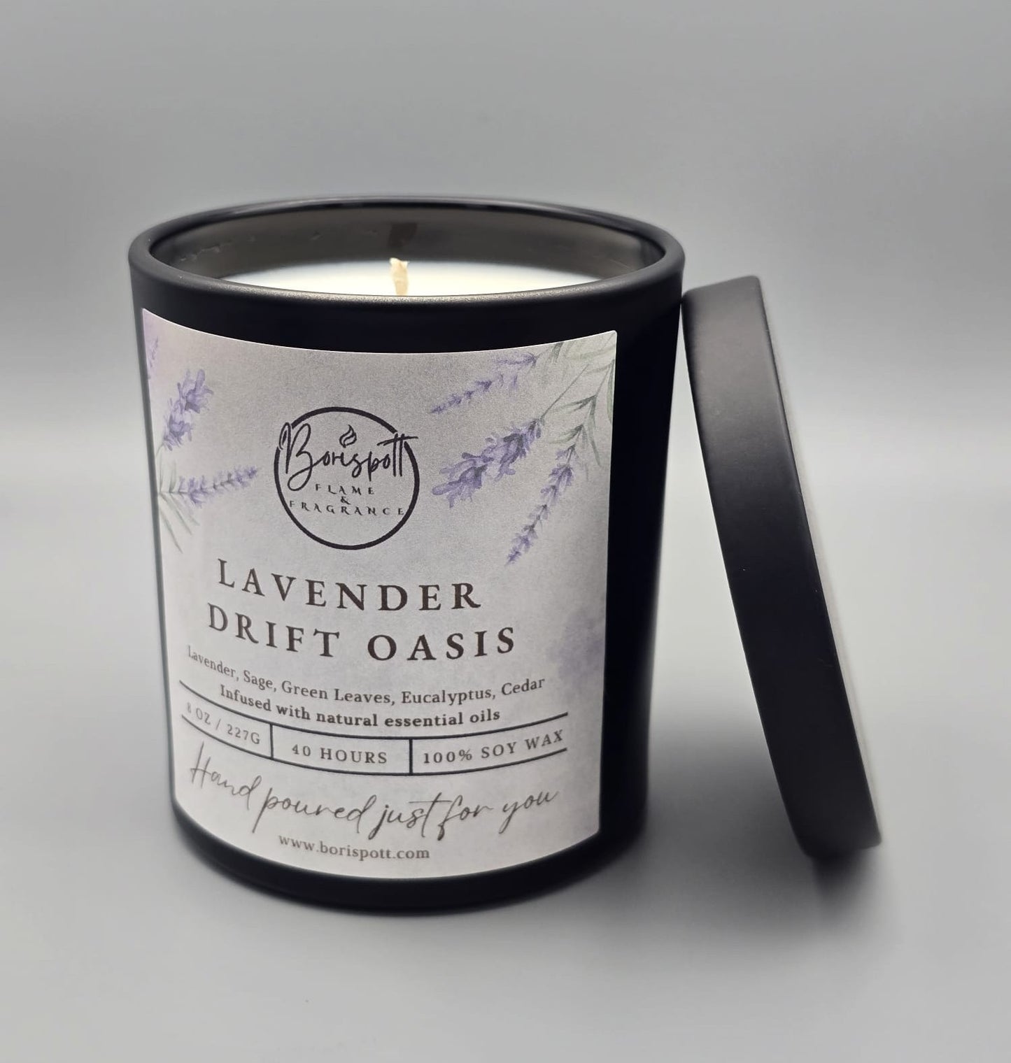 Lavender Driftwood Oasis