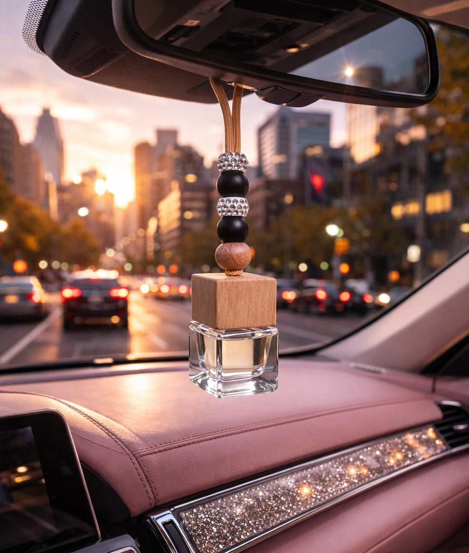 Black Beads Car Diffuser - Mini