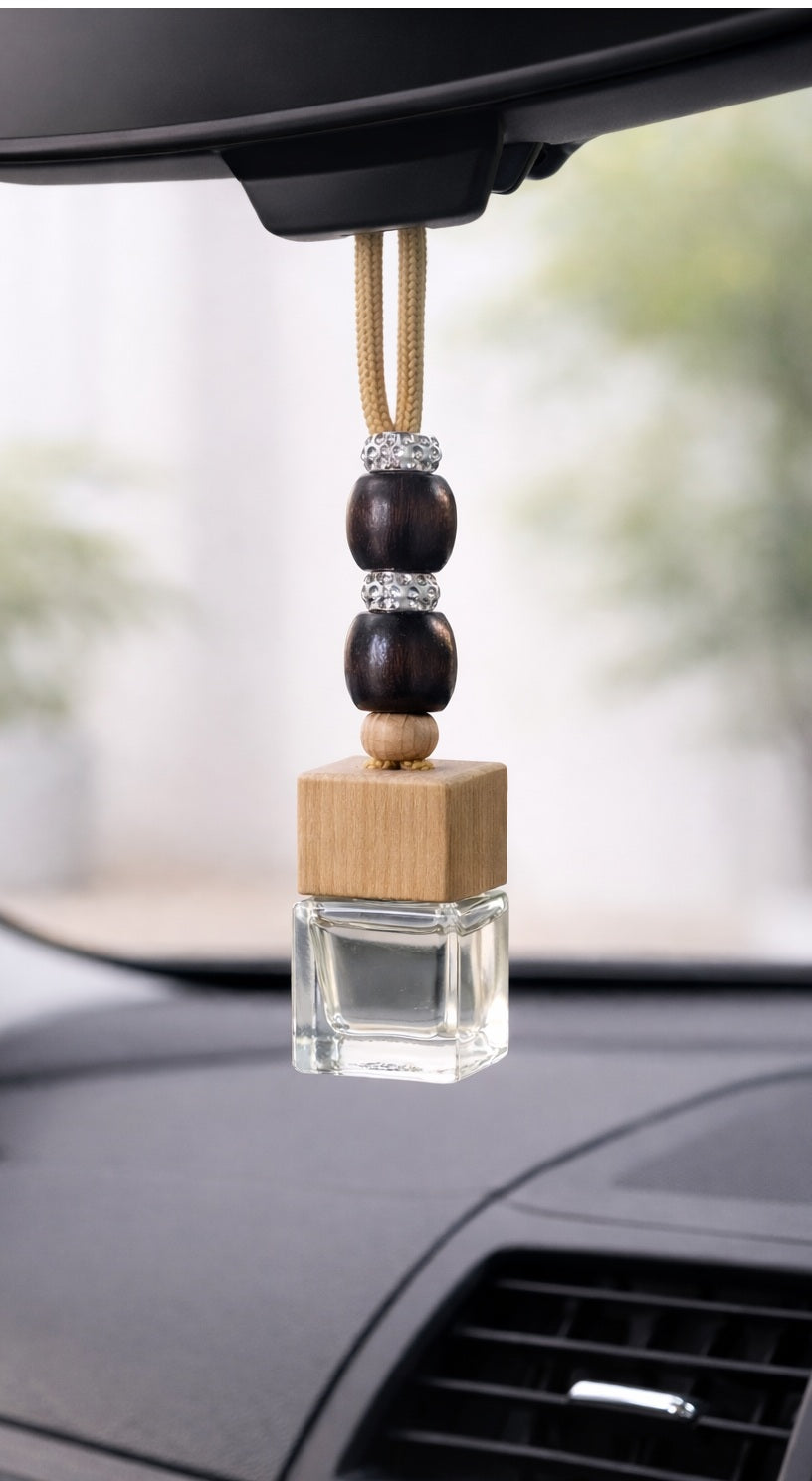 Dark Brown Beads Car Diffuser