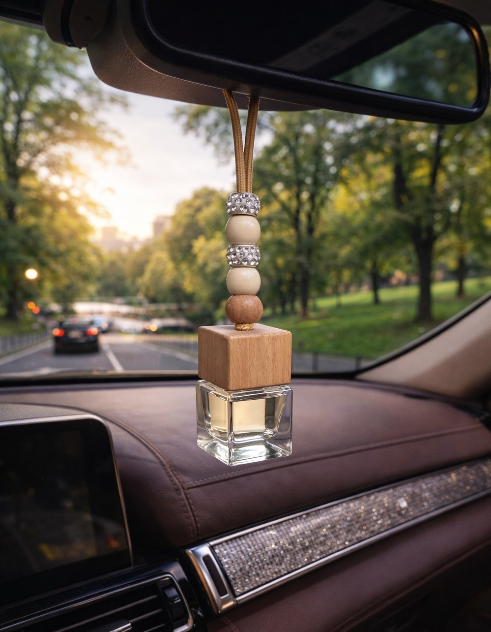 Ivory Beads Car Diffuser - Mini
